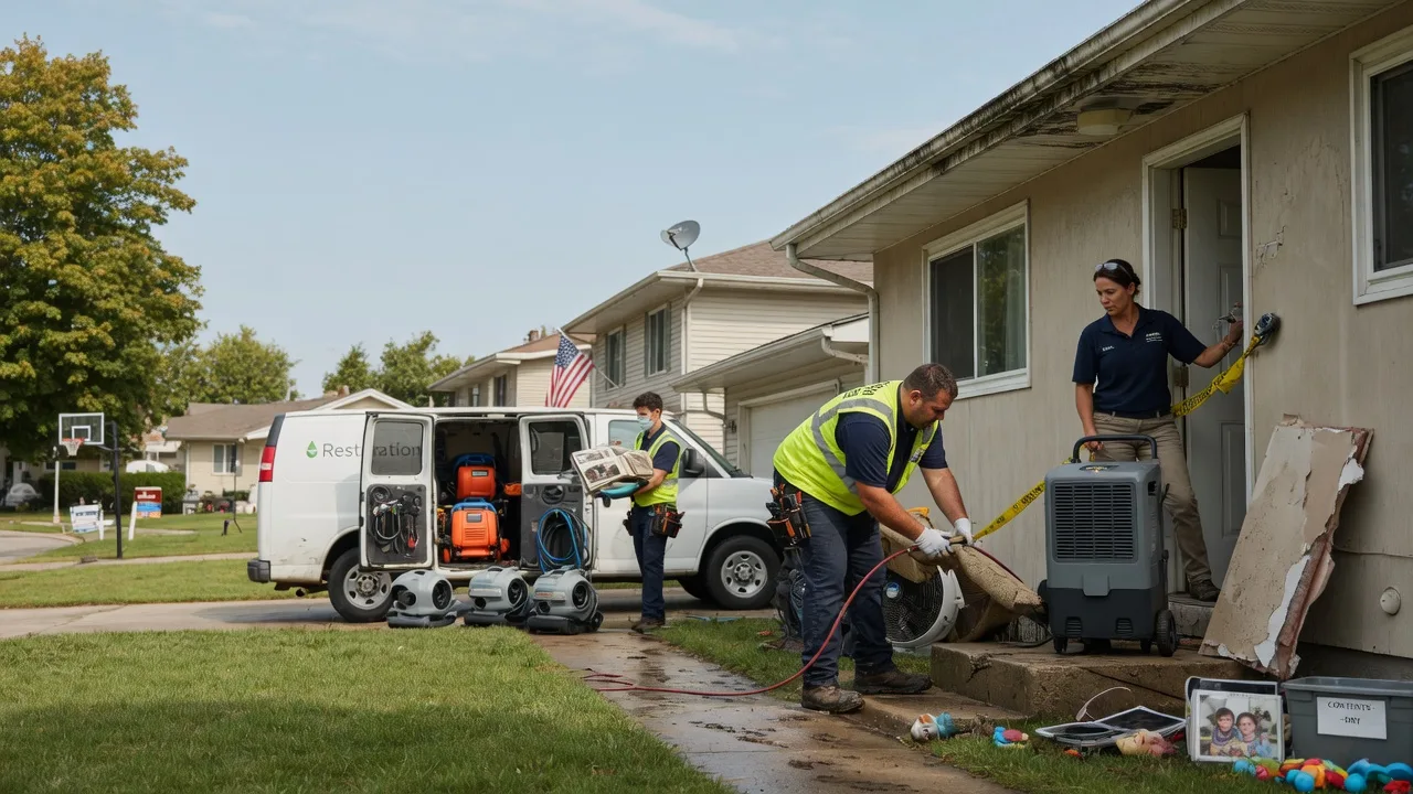 Water Damage Restoration in Spring Glen, PA near me